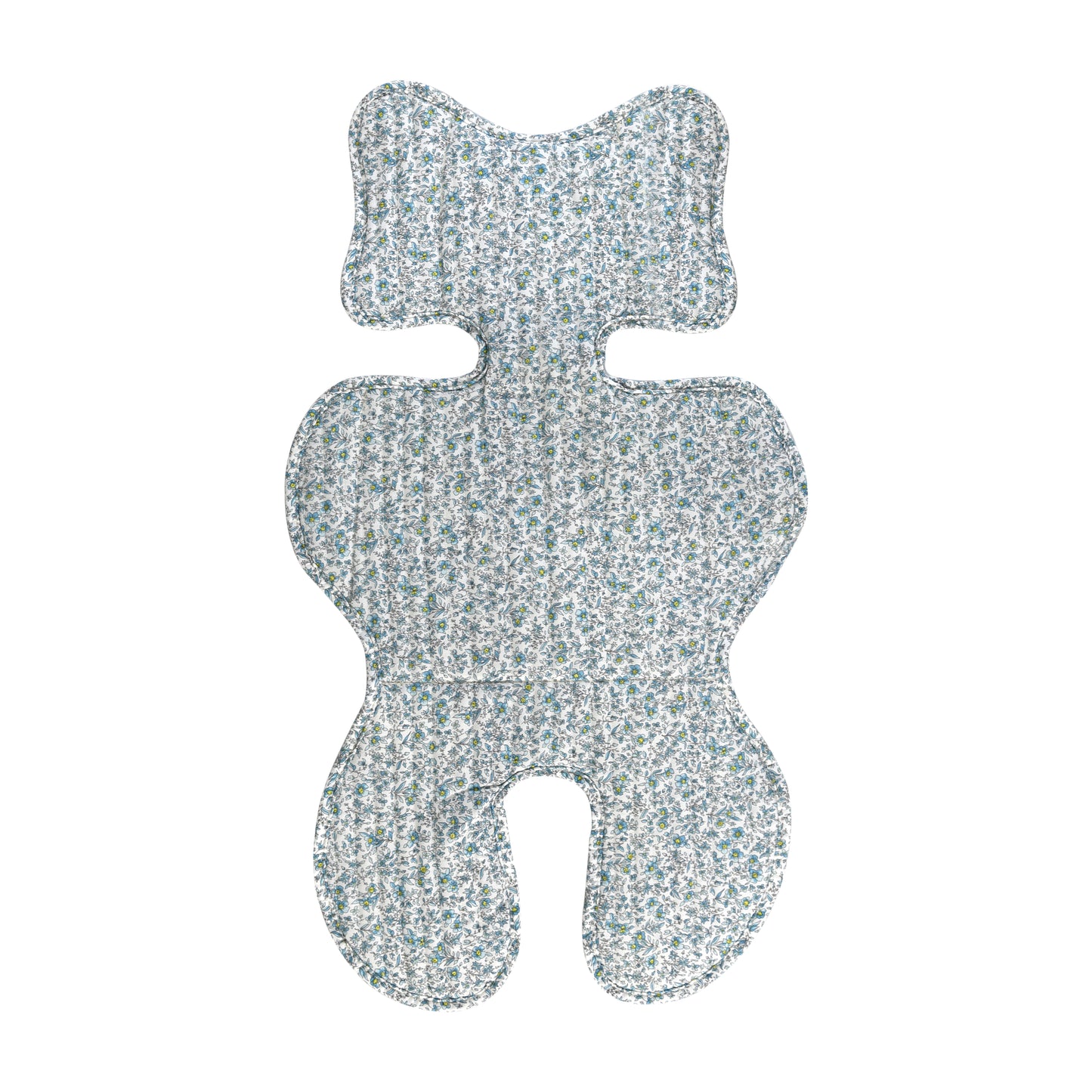 Colchoneta Floral Transpirable para Carrito de Bebé con Malla 3D