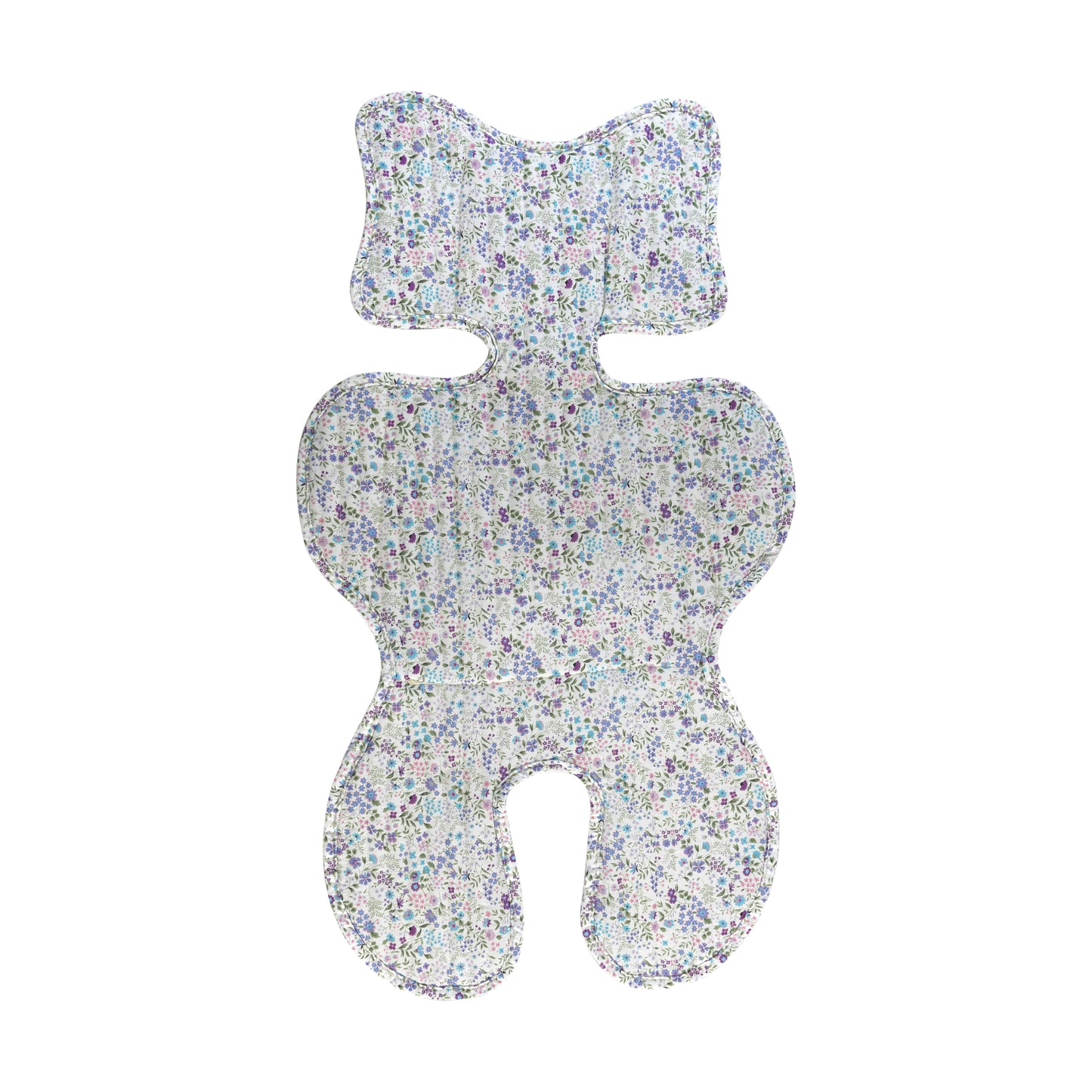 Colchoneta Floral Transpirable para Carrito de Bebé con Malla 3D