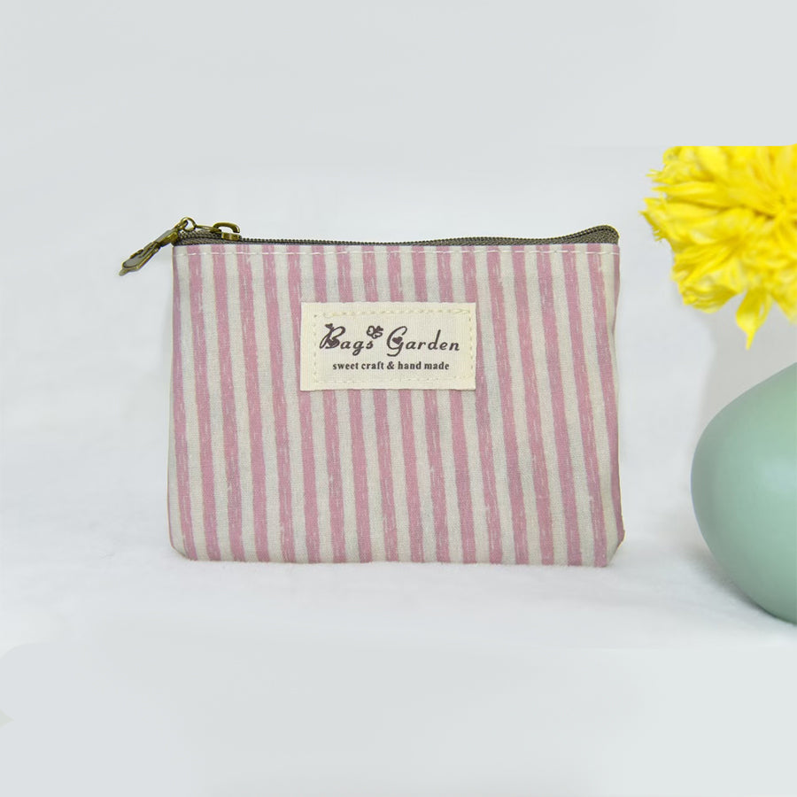 Monedero Impermeable de Rayas