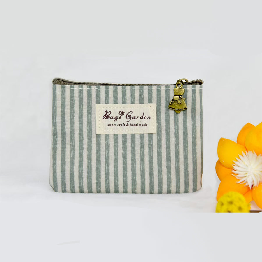 Monedero Impermeable de Rayas