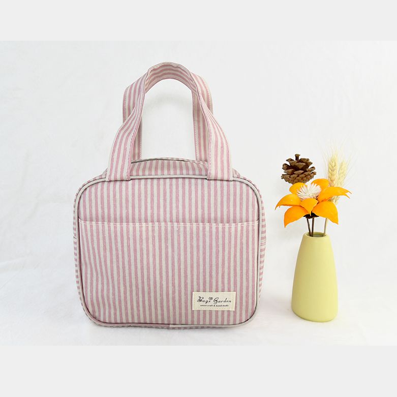 Bolsa nevera impermeable con rayas