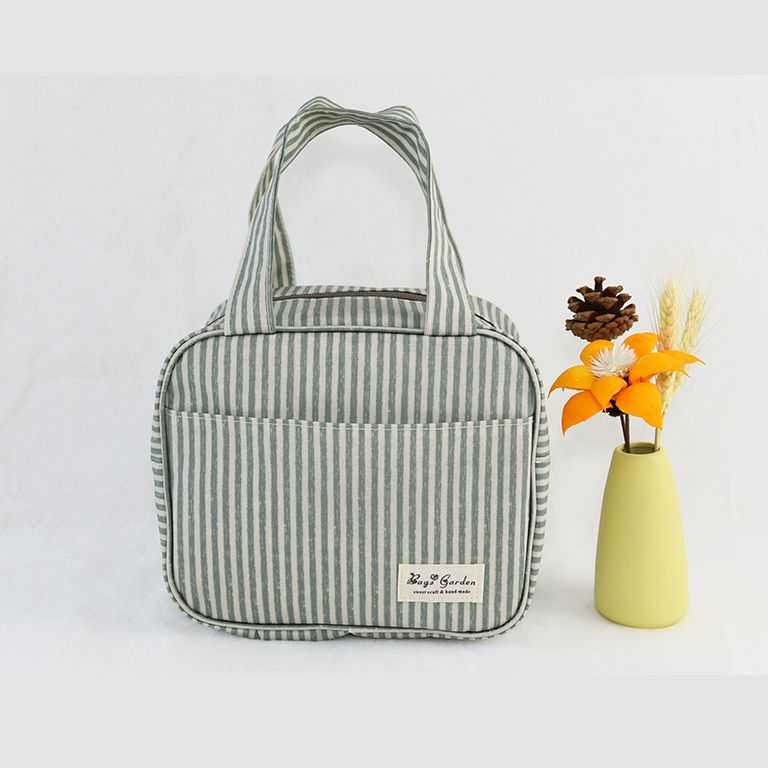 Bolsa nevera impermeable con rayas
