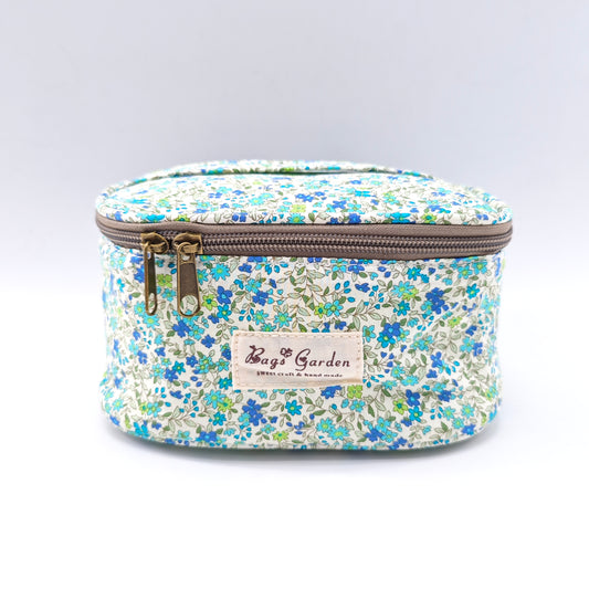 Neceser de Algodón con Estampado Floral