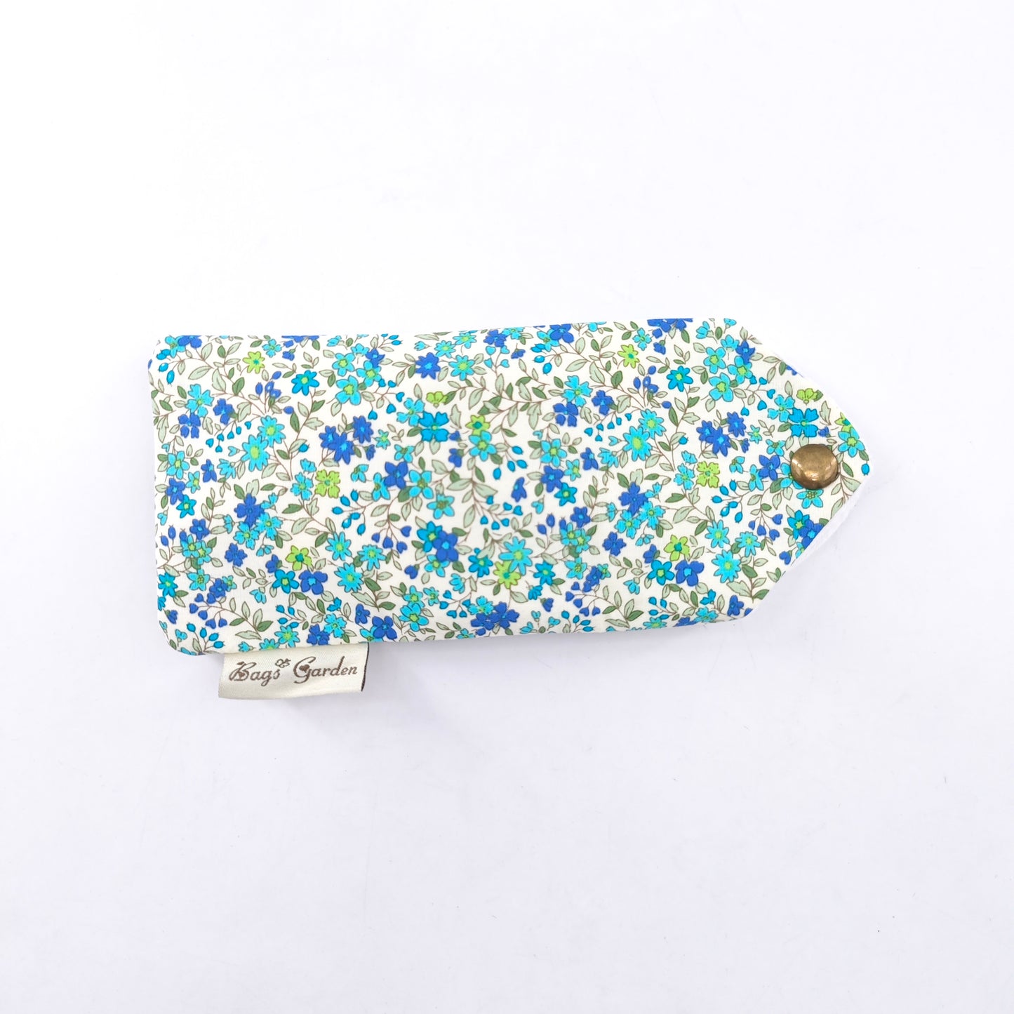 Funda de gafas de algodón con estampado floral