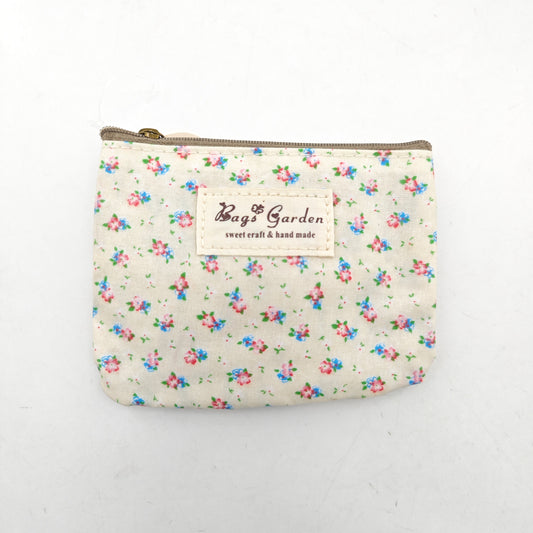 Monedero impermeable de flores