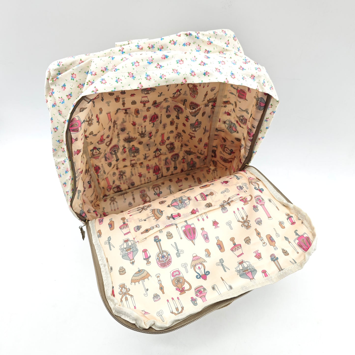 Waterproof flower backpack