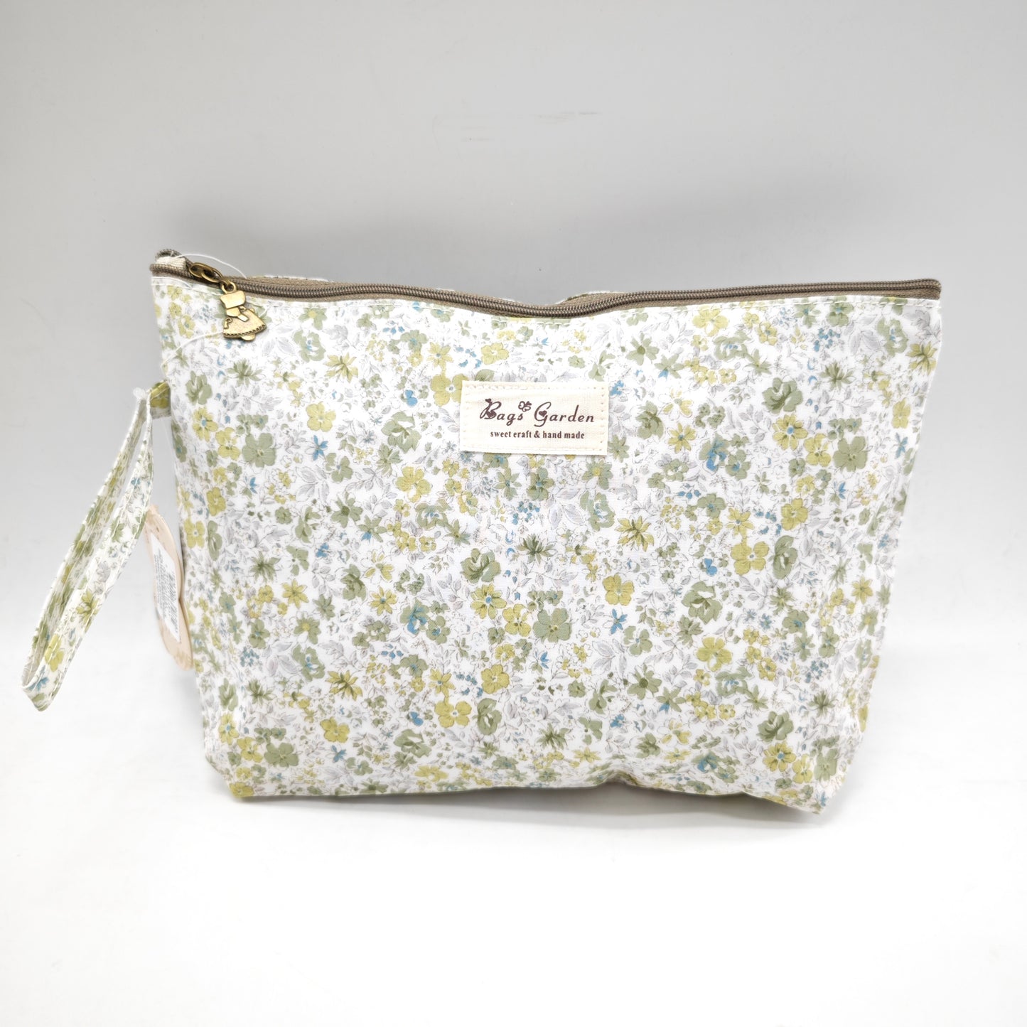 Neceser grande impermeable con flores