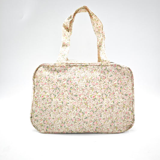 Bolso de mano impermeable con flores