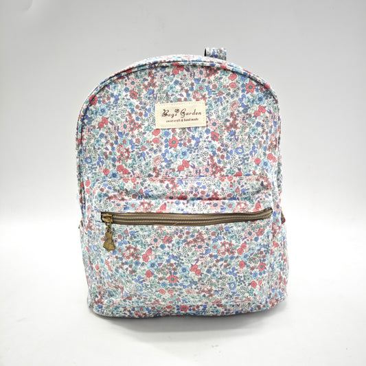 Mochila impermeable con flores – formato pequeño
