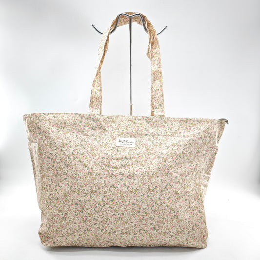 Bolso de playa impermeable con flores