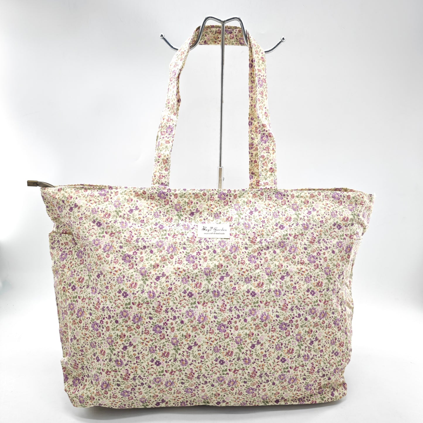 Bolso de playa impermeable con flores
