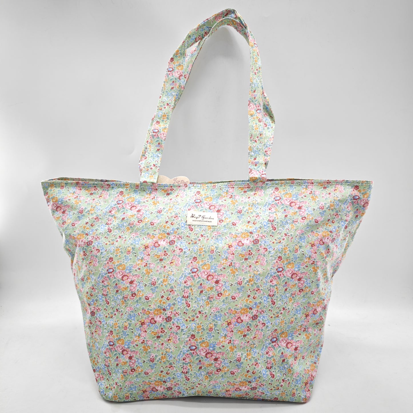 Bolso de playa impermeable con flores