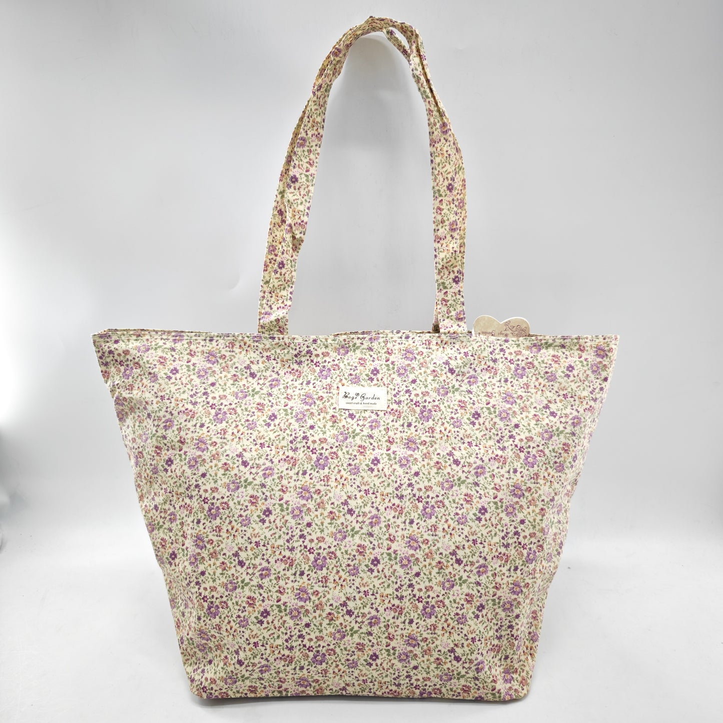 Bolso de playa impermeable con flores