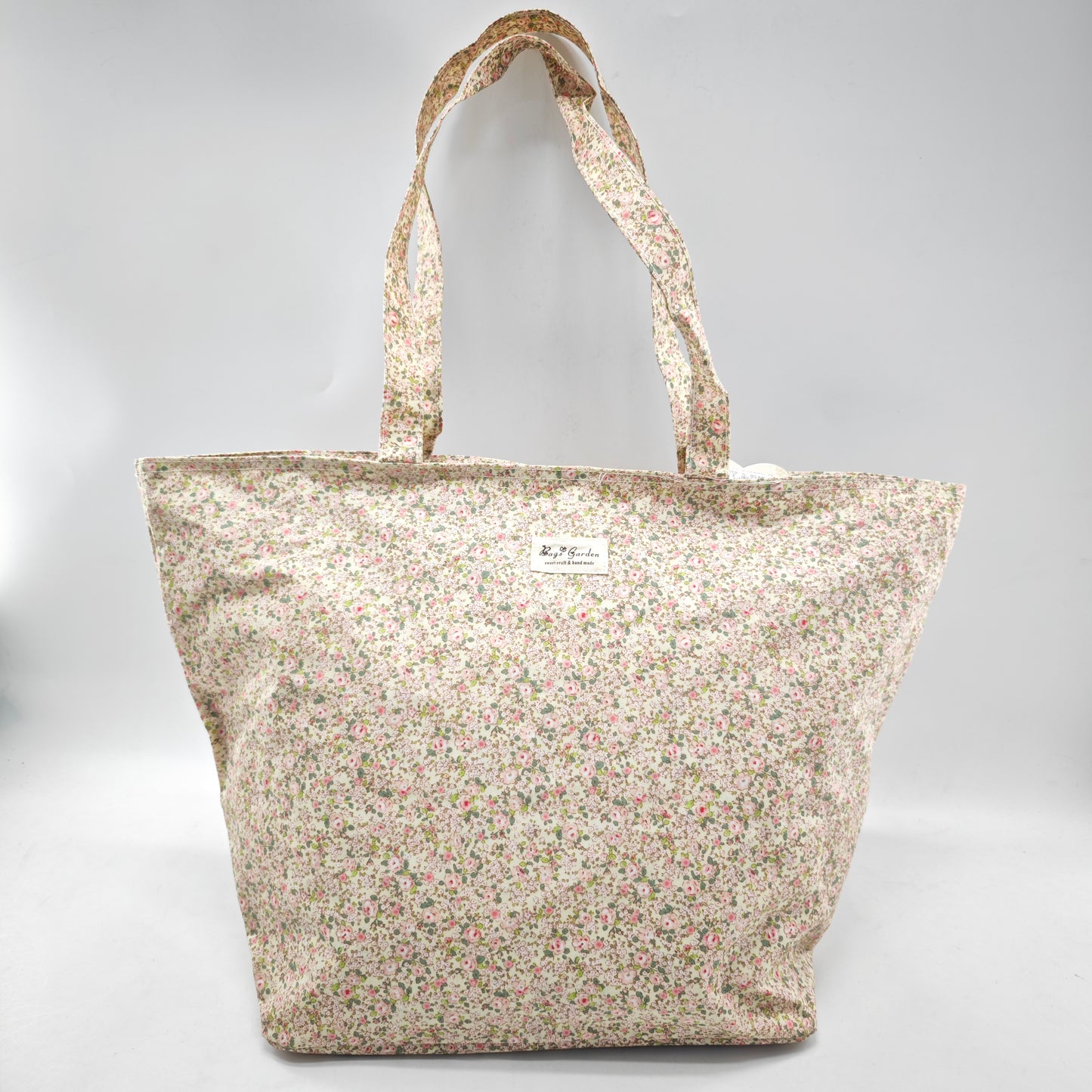 Bolso de playa impermeable con flores