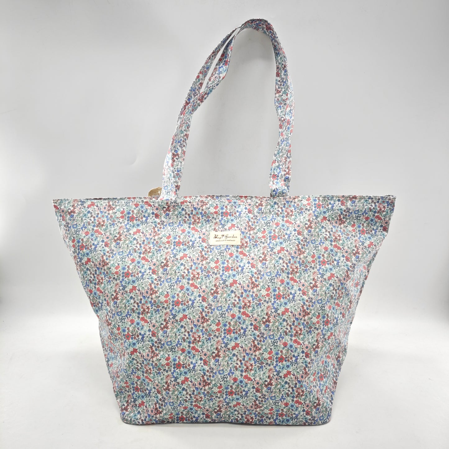 Bolso de playa impermeable con flores