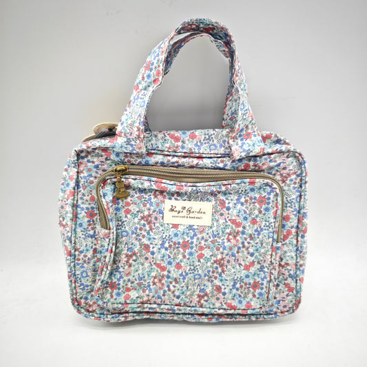 Neceser pequeño colgable impermeable de flores