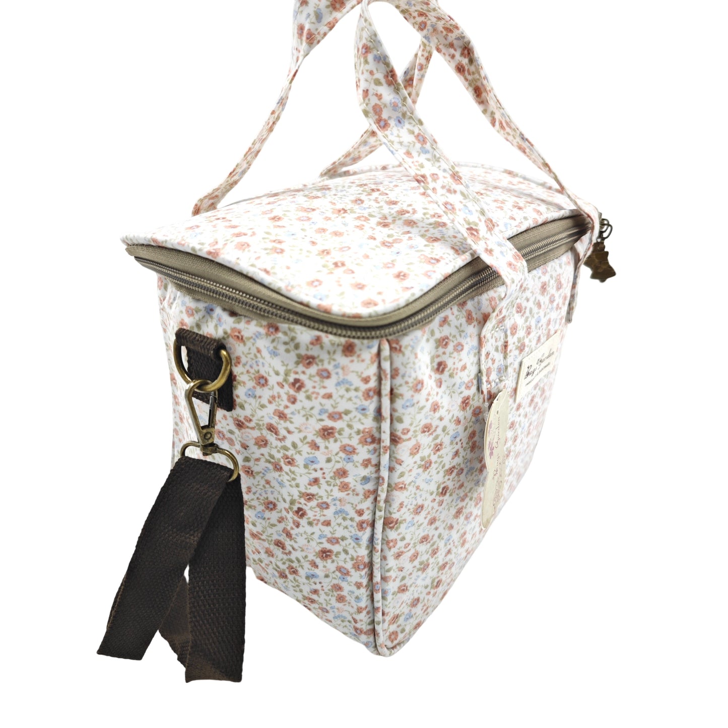 Nevera grande impermeable de flores