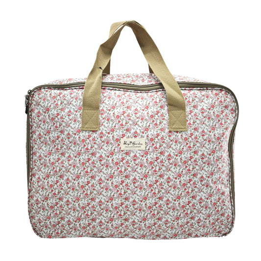 Bolso Maternal Impermeable Grande con Flores