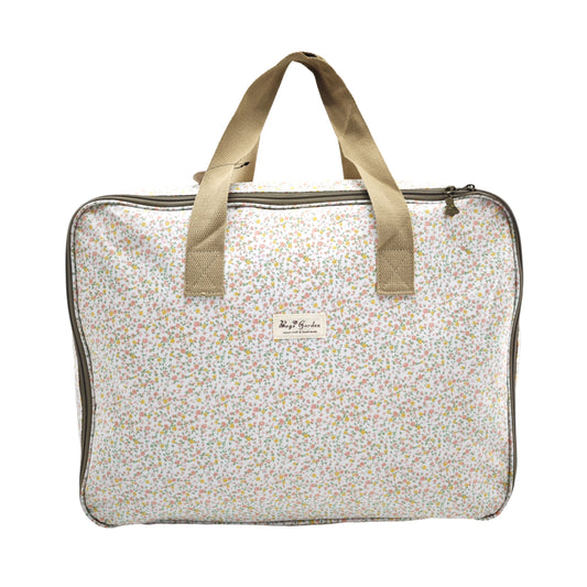 Bolso Maternal Impermeable Grande con Flores