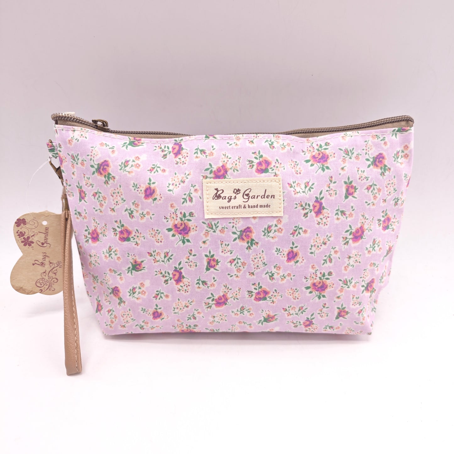 Neceser Mediano Impermeable con flores