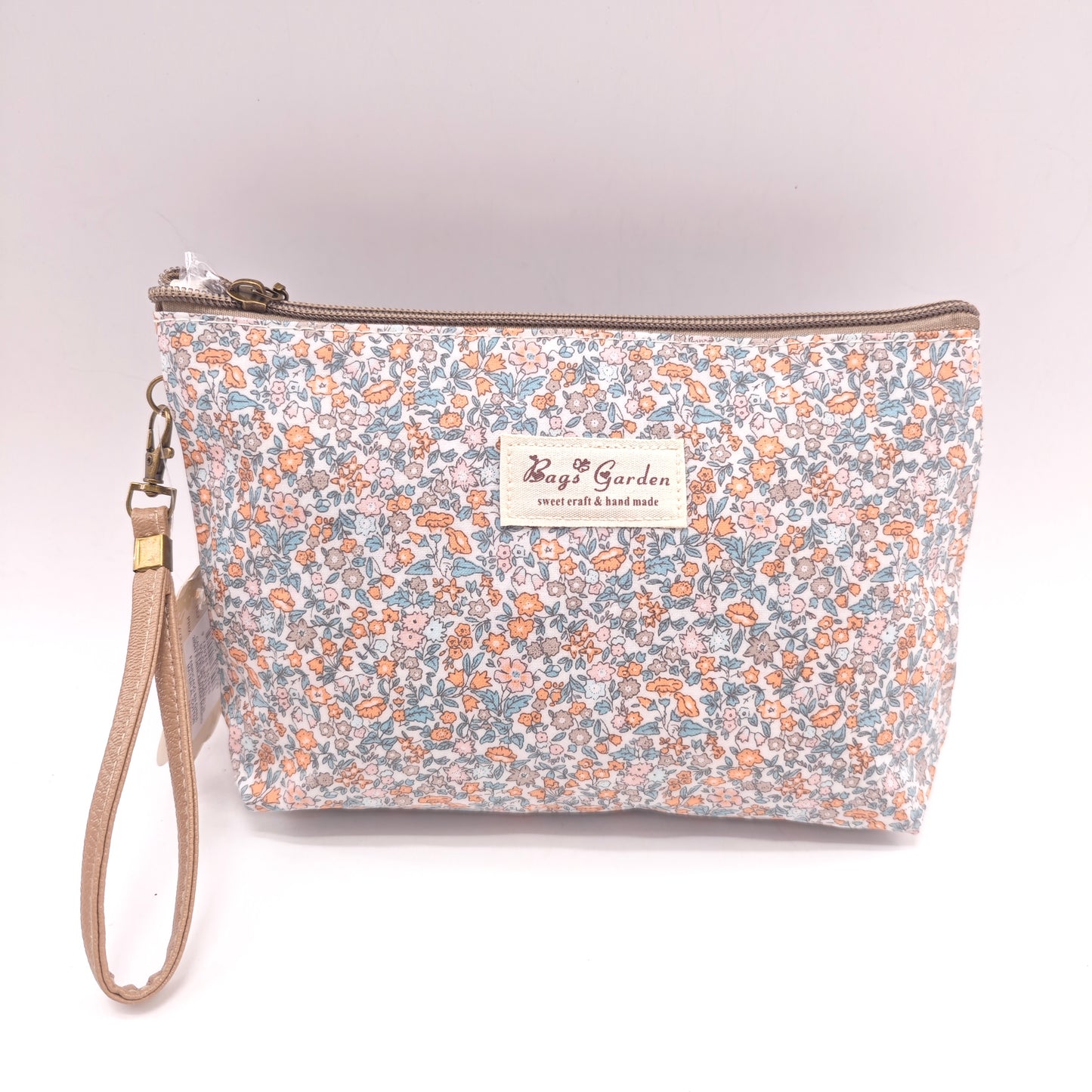 Neceser Mediano Impermeable con flores