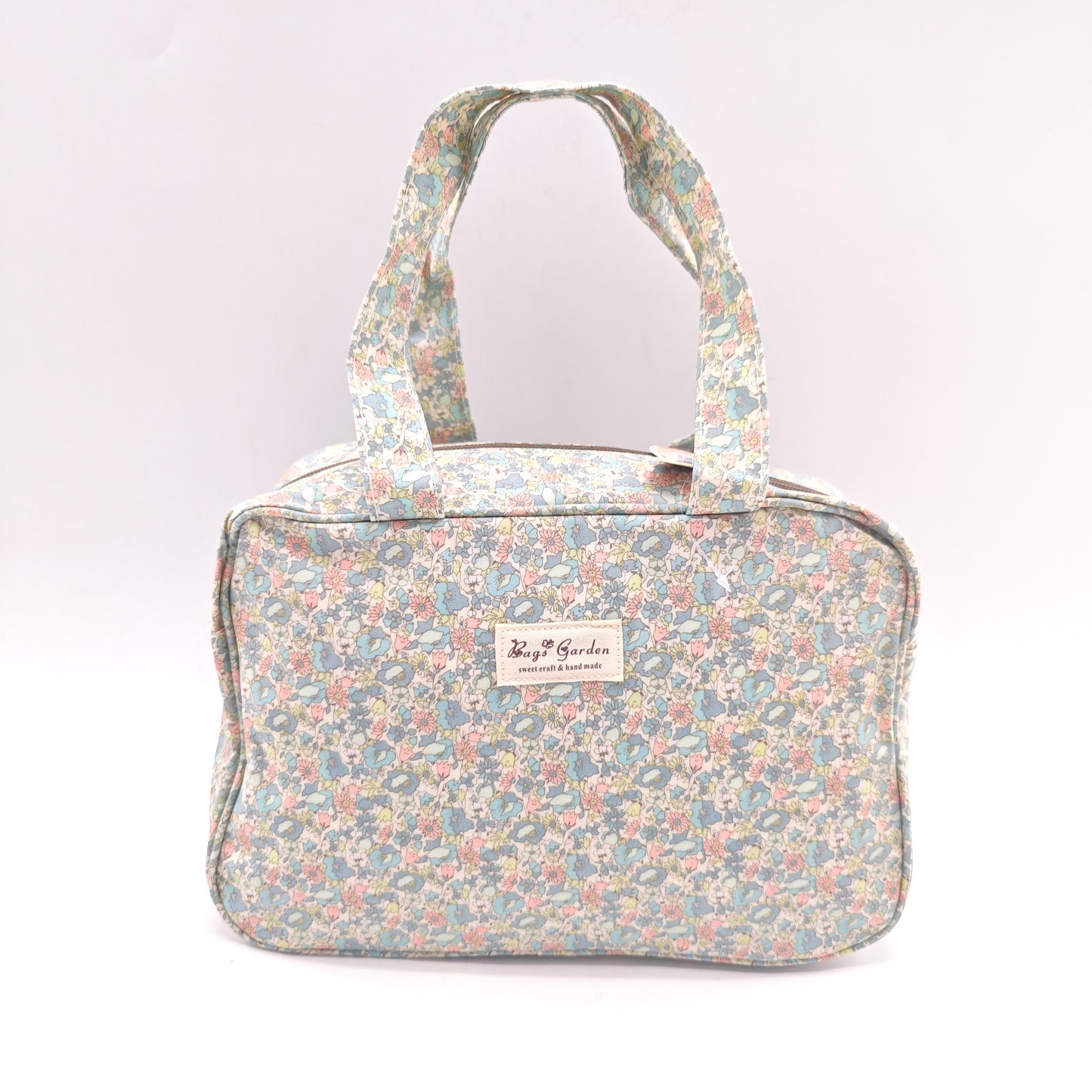 Bolso de mano impermeable con flores