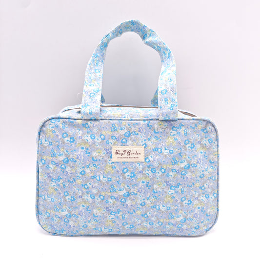 Bolso de mano impermeable con flores