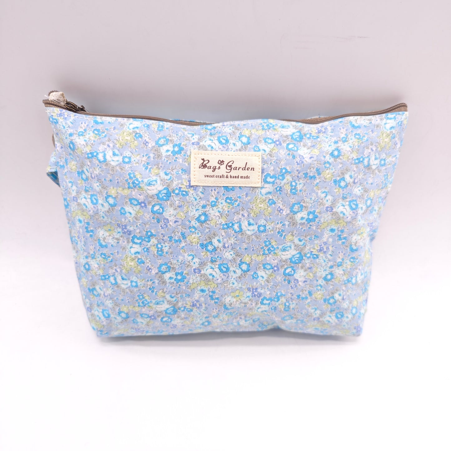 Neceser grande impermeable con flores