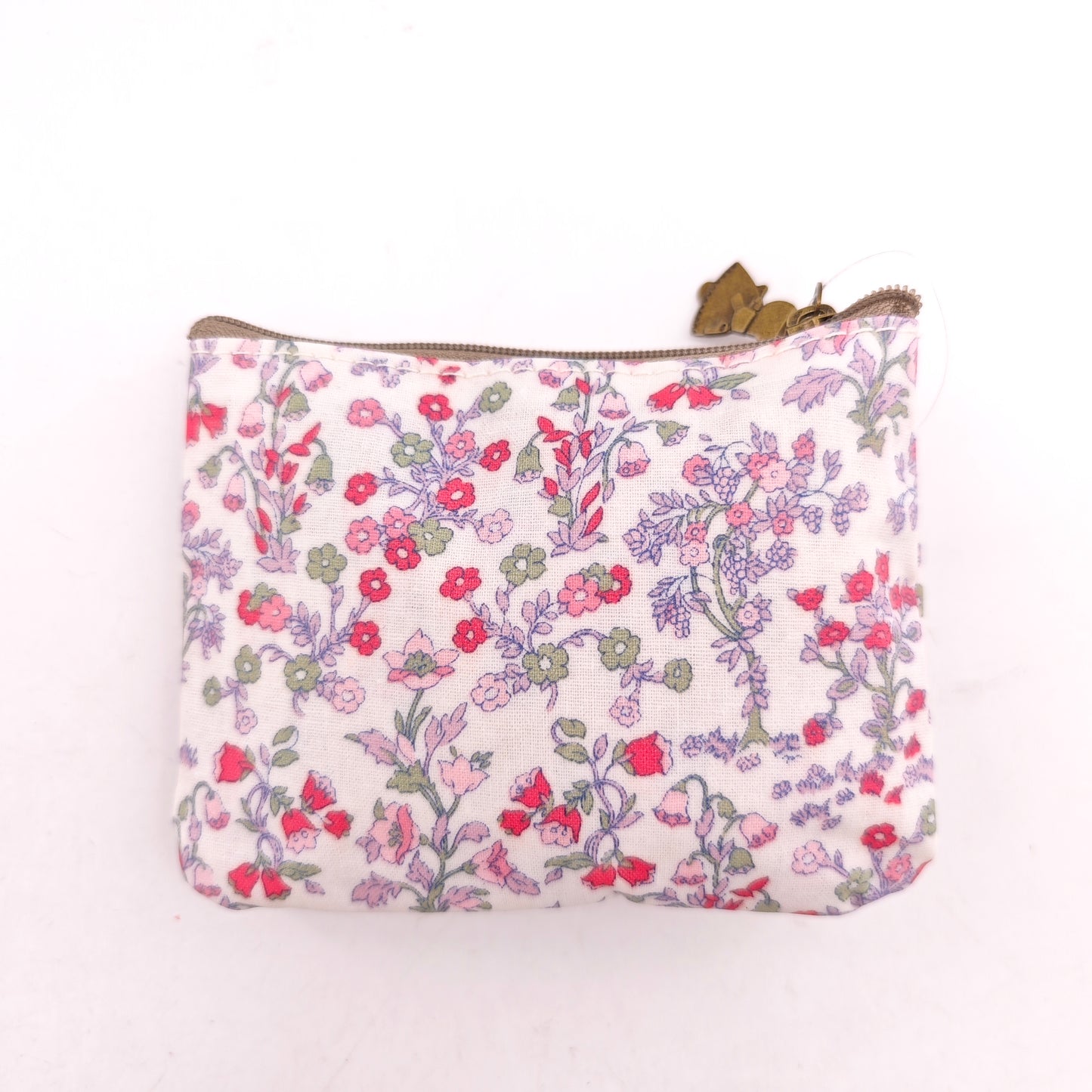 Monedero impermeable de flores