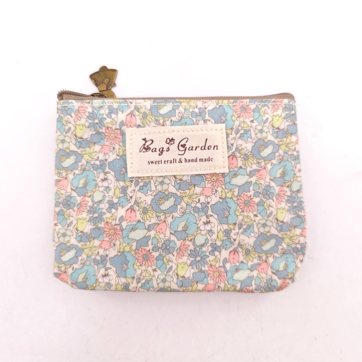 Monedero impermeable de flores