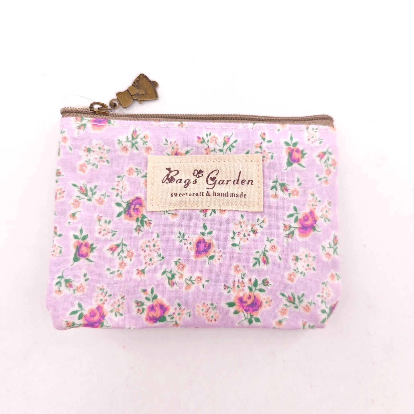 Monedero impermeable de flores