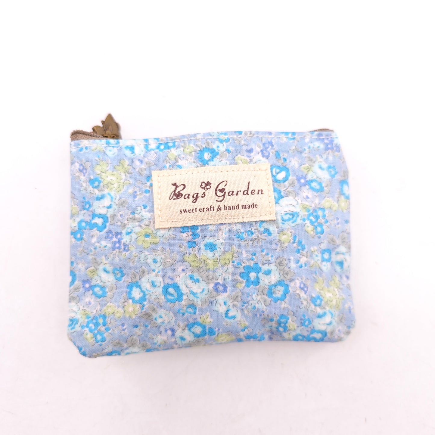 Monedero impermeable de flores