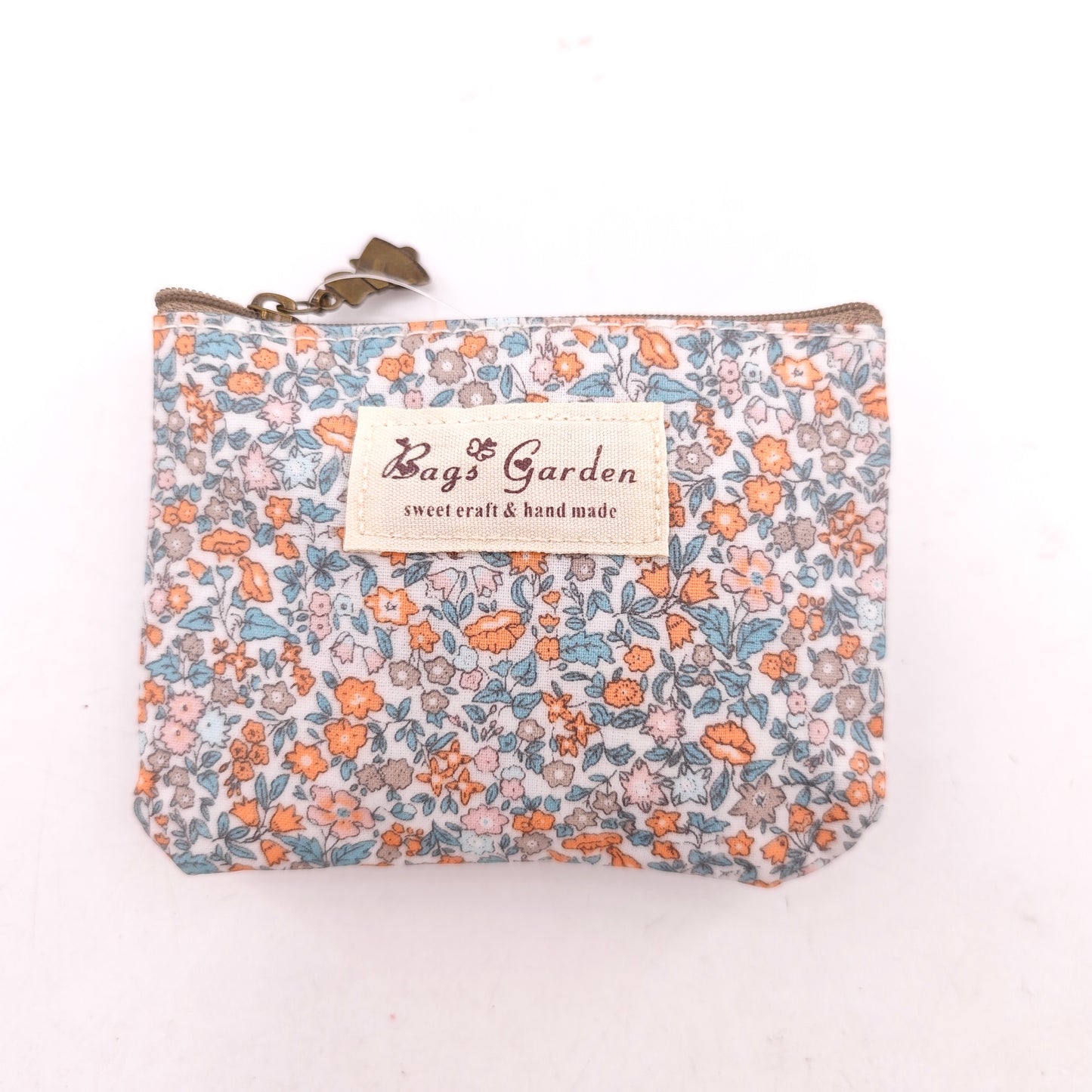 Monedero impermeable de flores