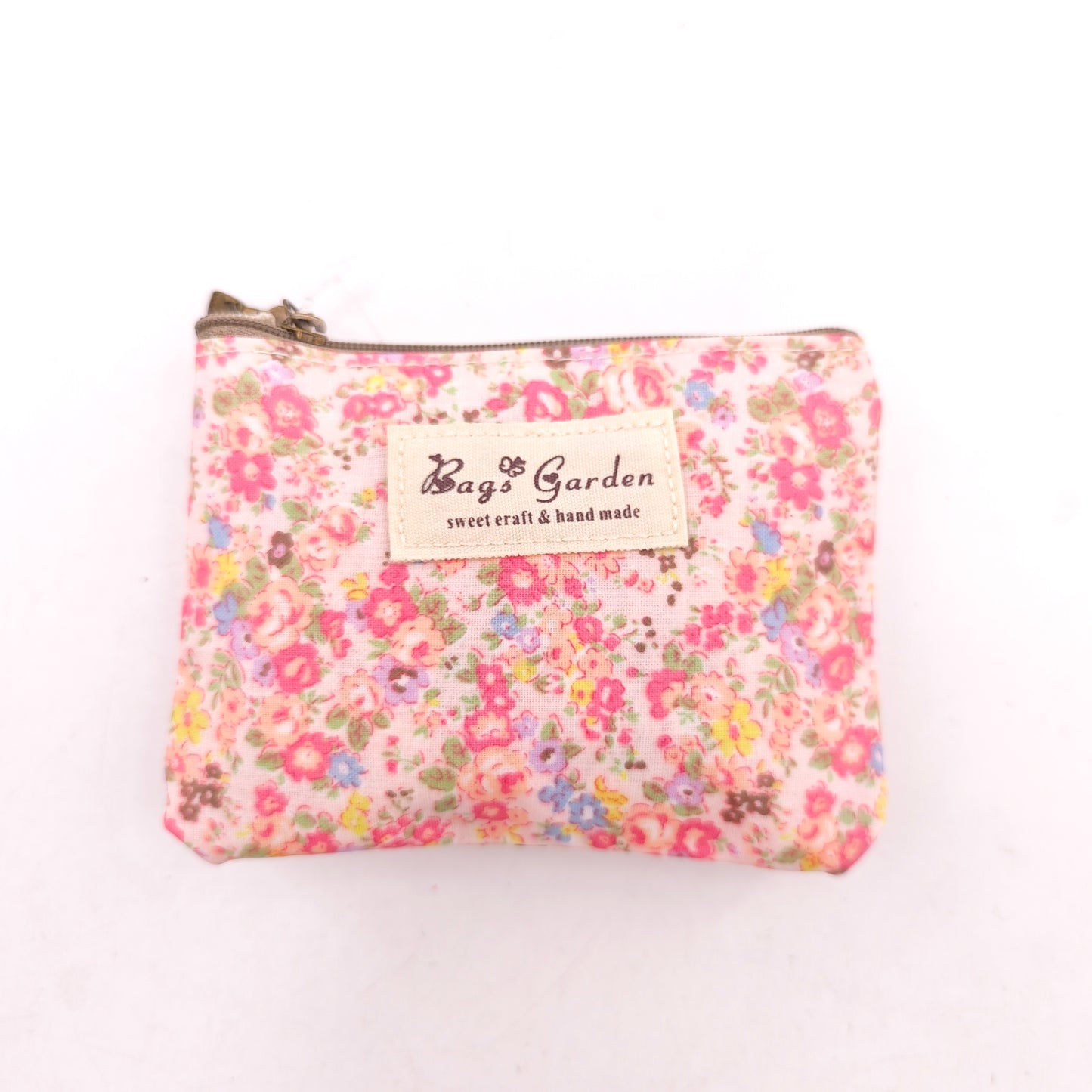Monedero impermeable de flores