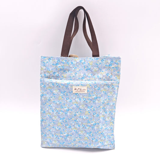 Bolso de mano grande impermeable floral