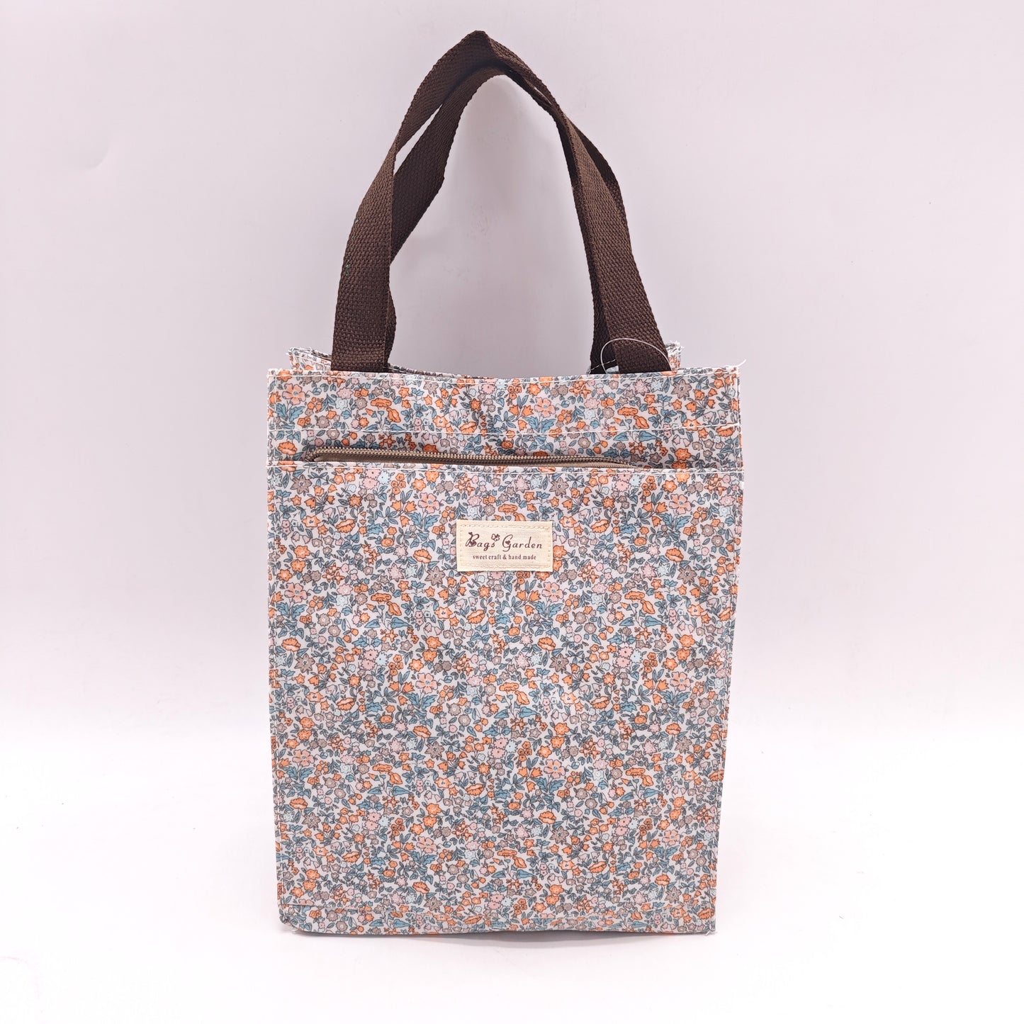 Bolso de mano pequeño impermeable floral