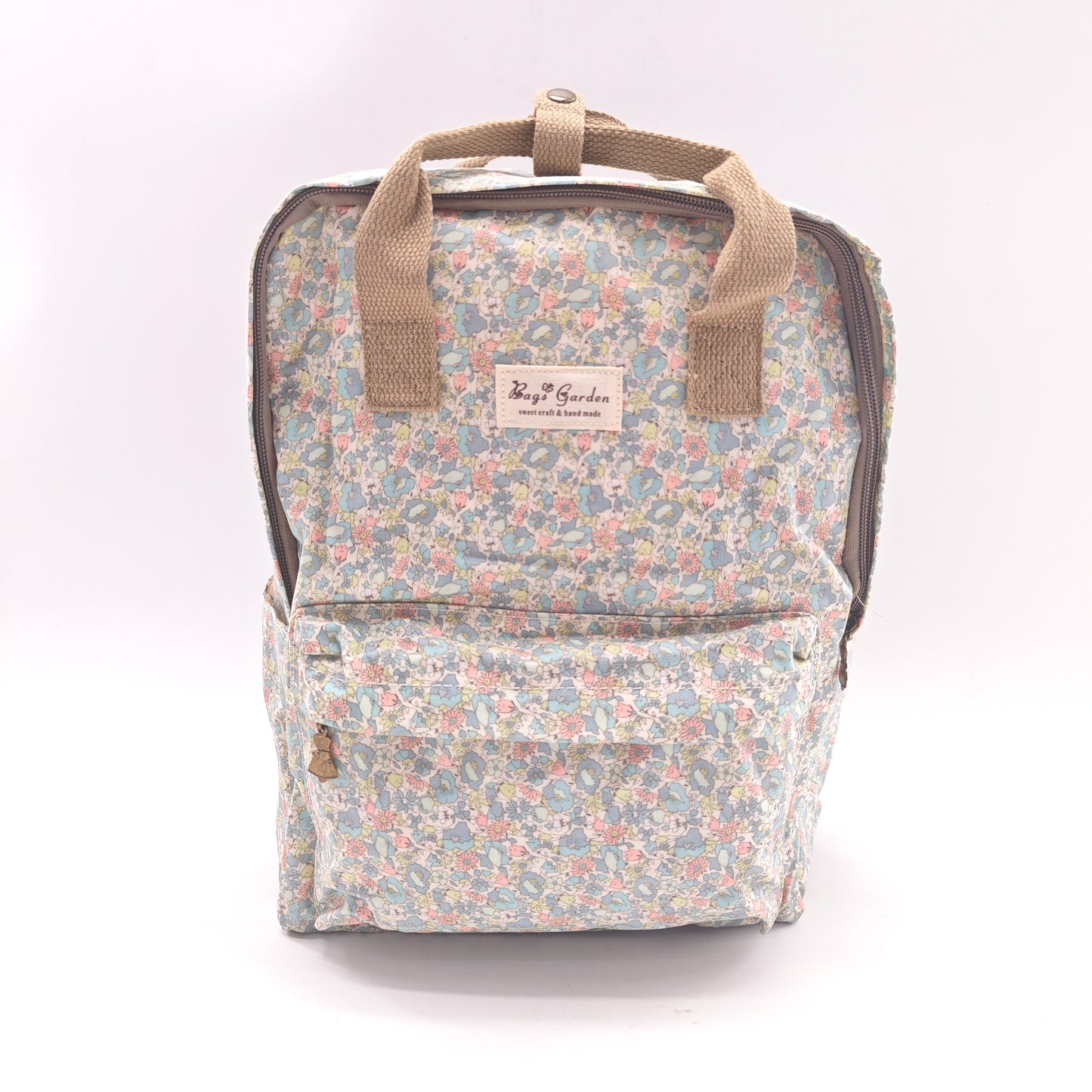 Mochila impermeable de flores