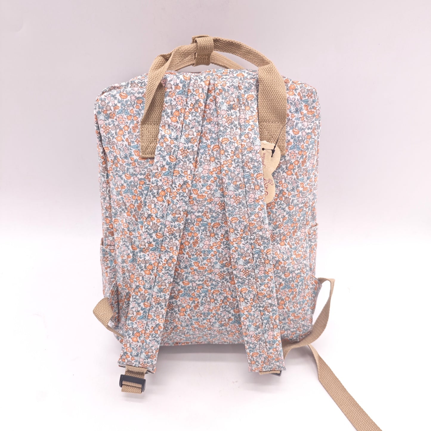 Mochila impermeable de flores