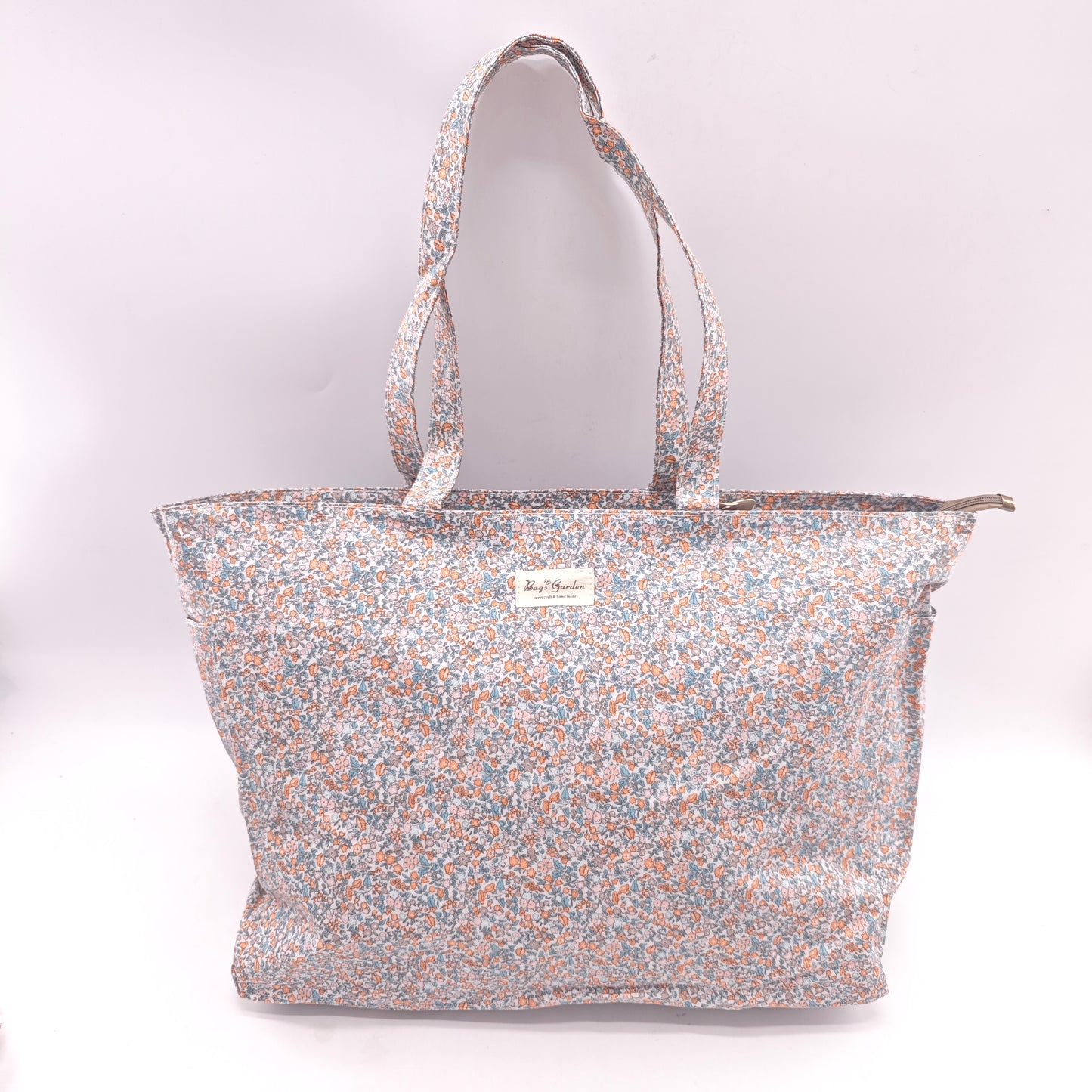 Bolso de playa impermeable de flores