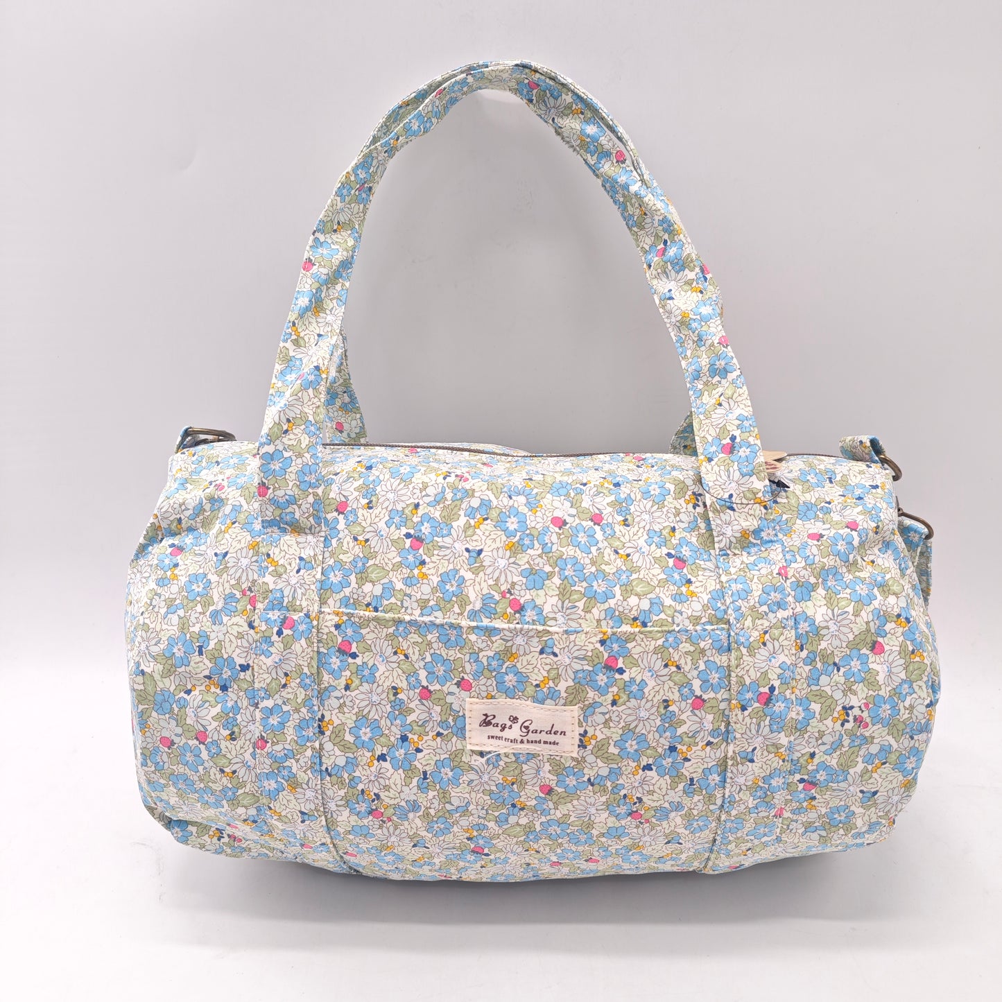 Bolso Barrel de Algodón floral