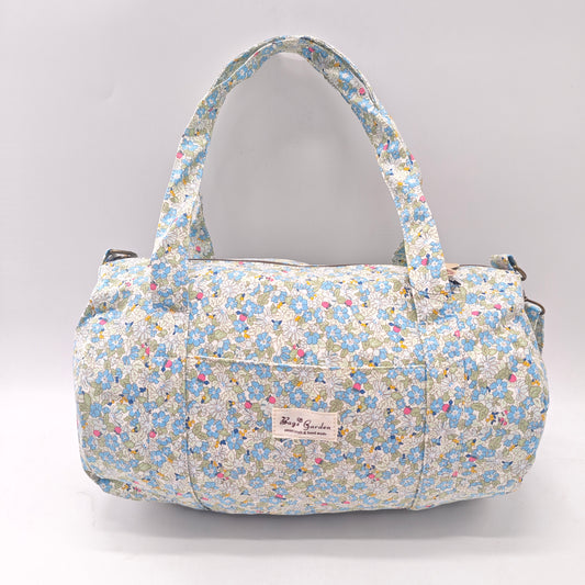 Bolso Barrel de Algodón floral