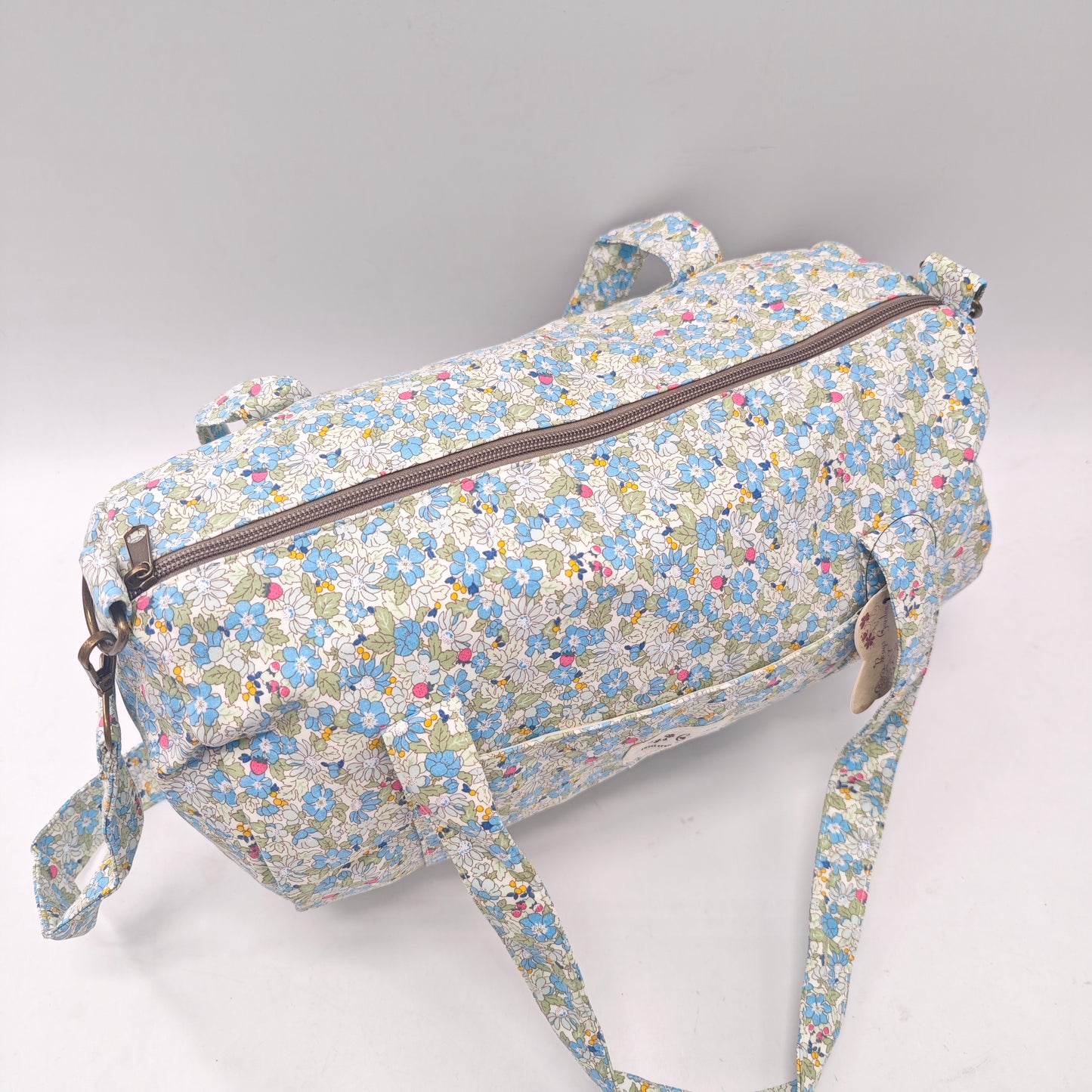 Bolso Barrel de Algodón floral