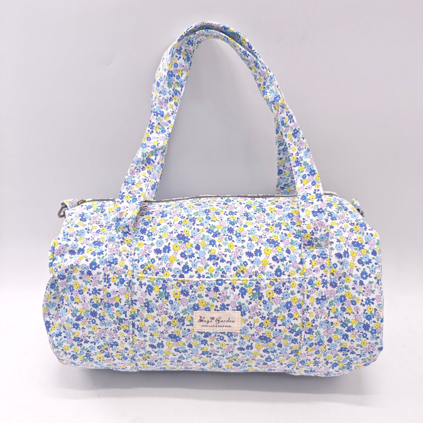 Bolso Barrel de Algodón floral