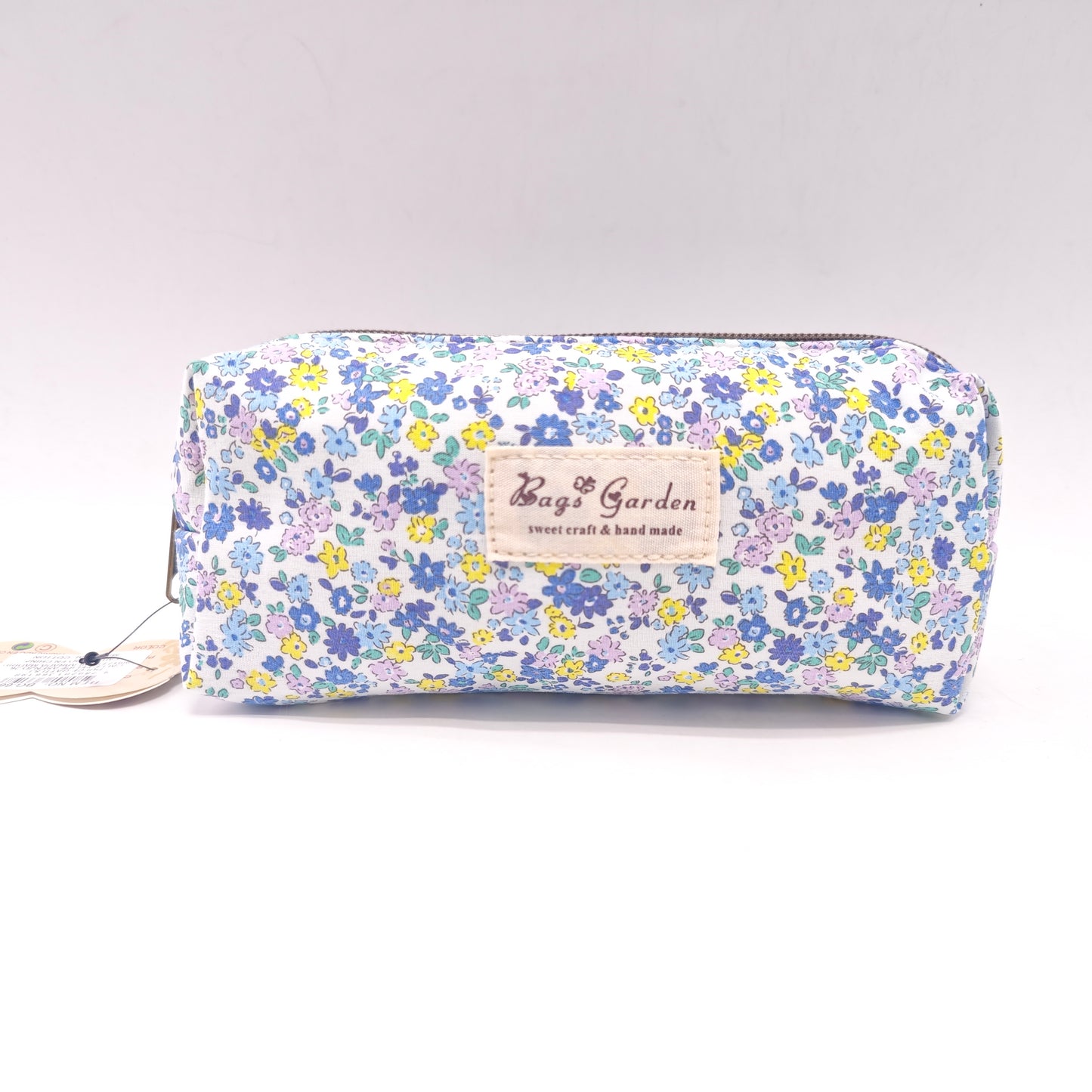 Estuche de algodón con floral