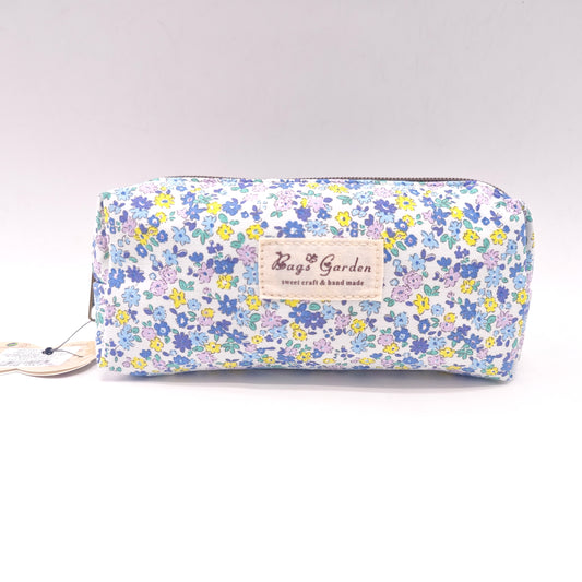 Estuche de algodón con floral