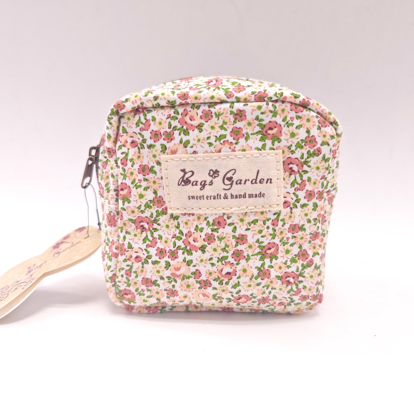 Monedero de Algodón Floral