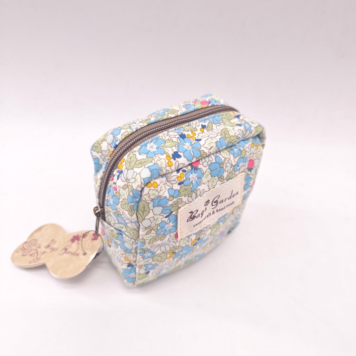 Monedero de Algodón Floral