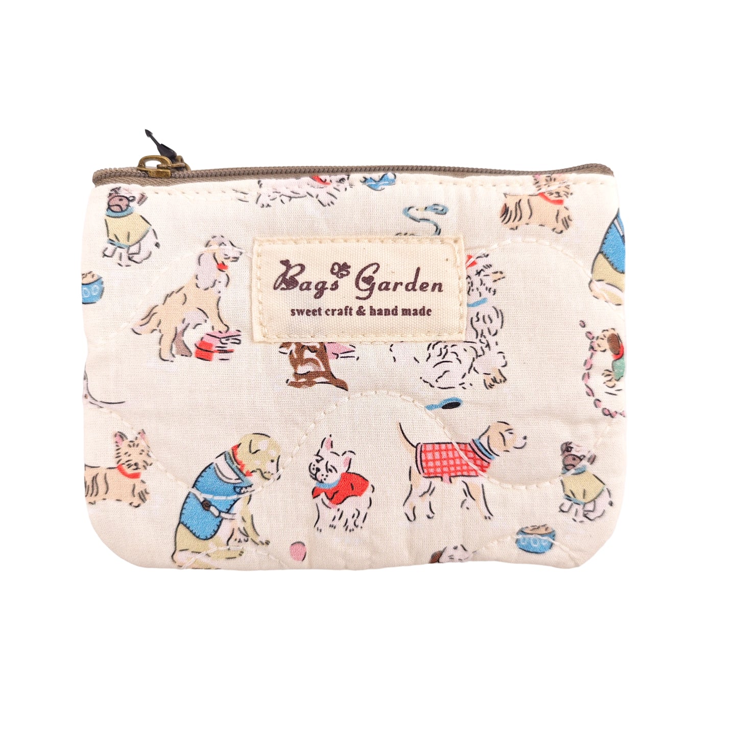 Monedero Acolchado de Algodón – Cartoon Friends