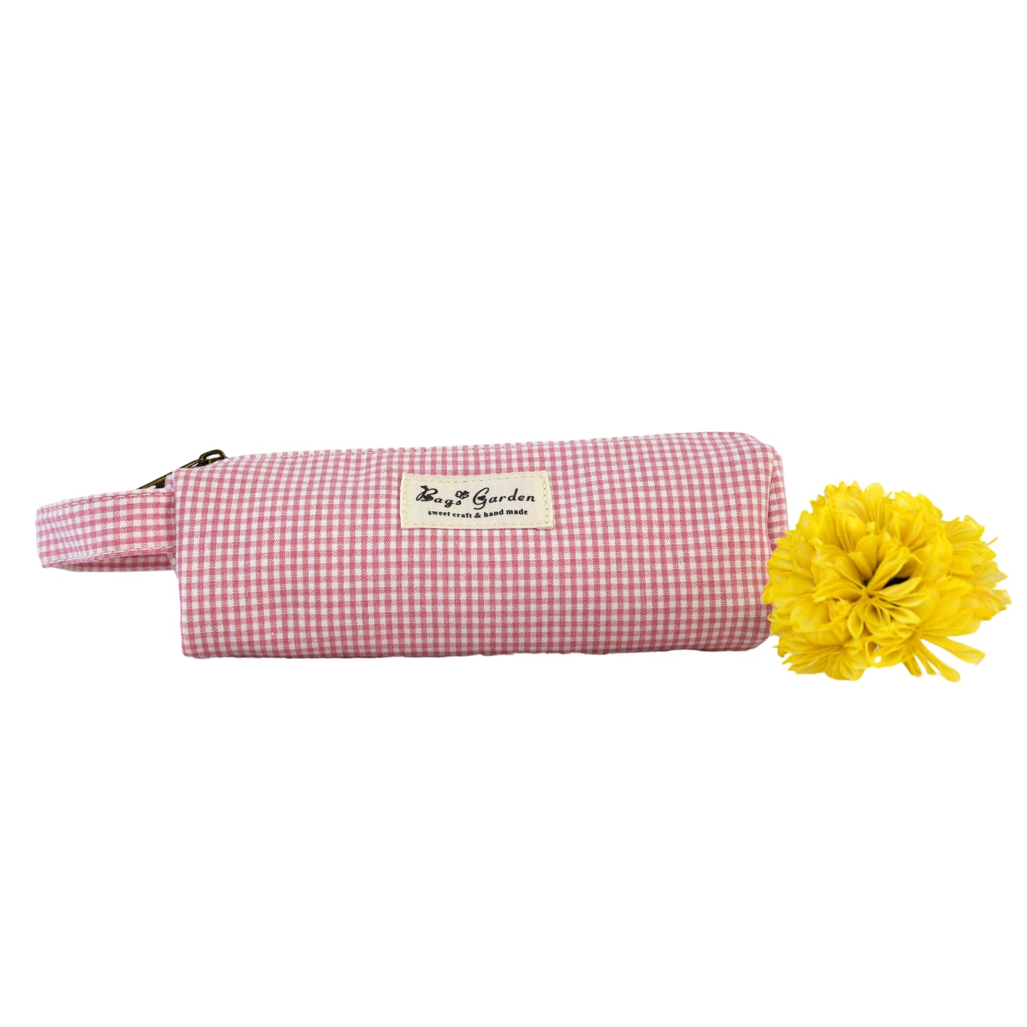 Estuche de algodón mini Vichy – Práctico y encantador