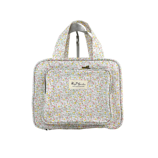 Neceser pequeño colgable impermeable de flores